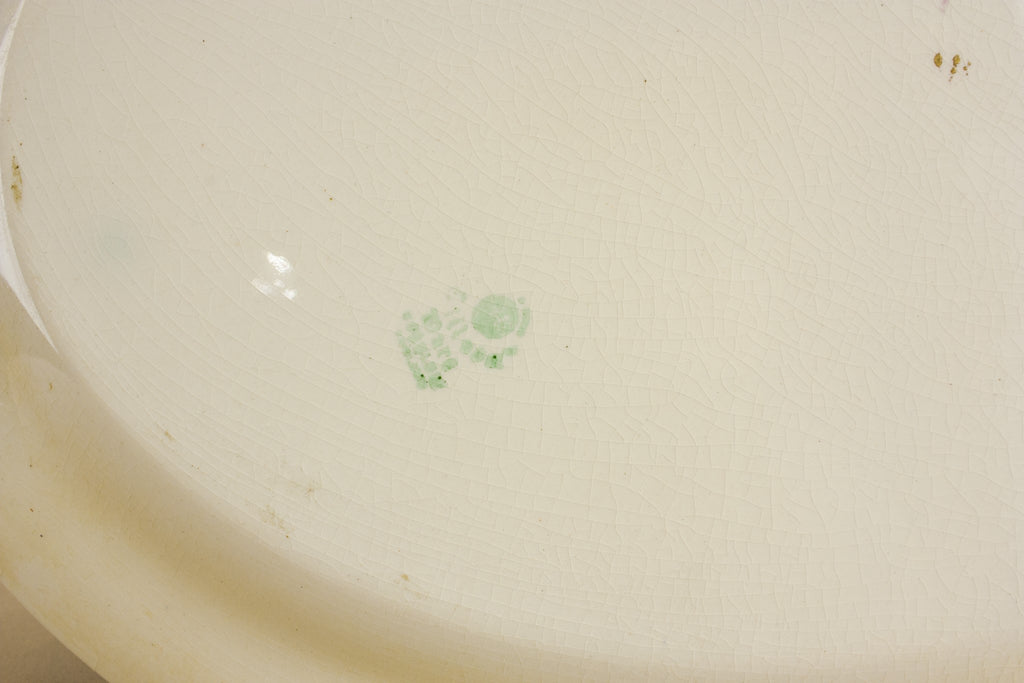 Art Deco pottery platter