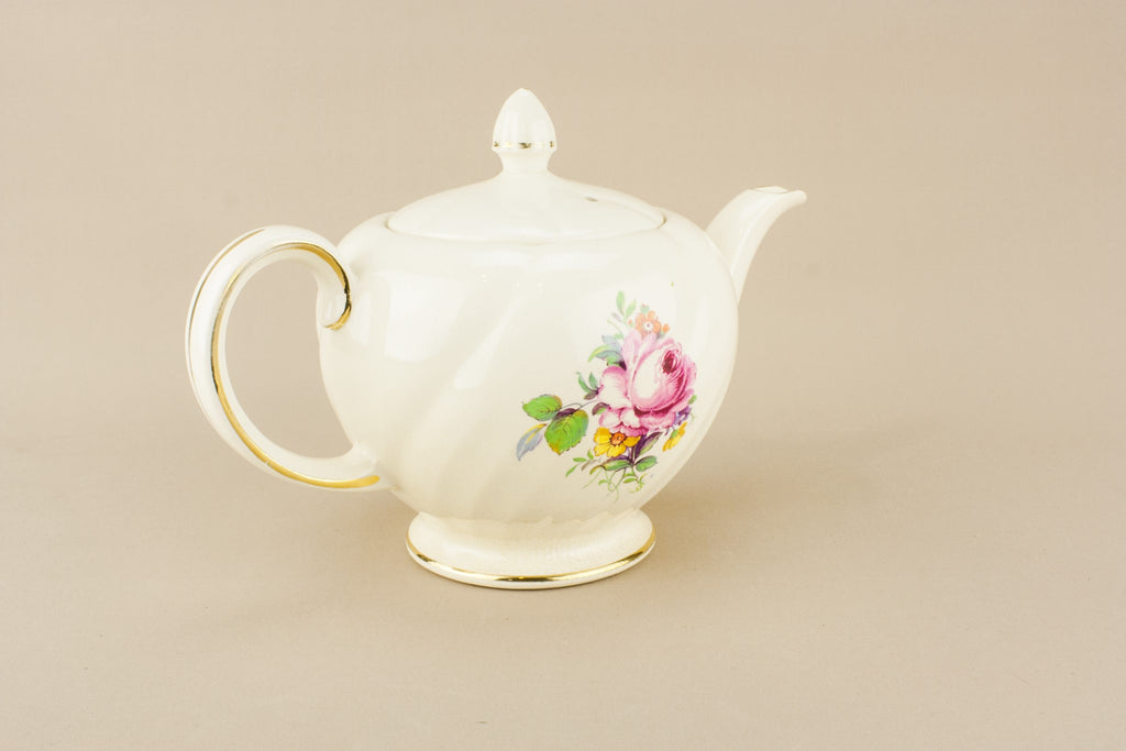 Small floral teapot