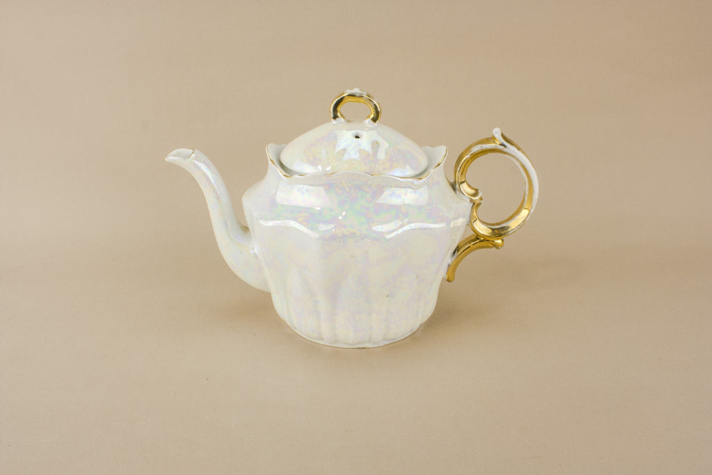 Small mother of pearl teapot