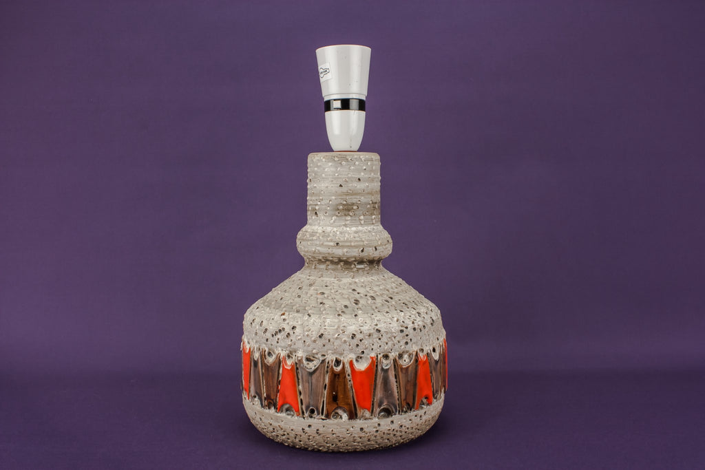 Ceramic Modernist lamp
