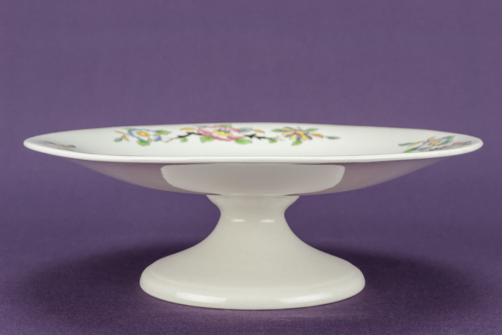 Art Deco pottery cake stand