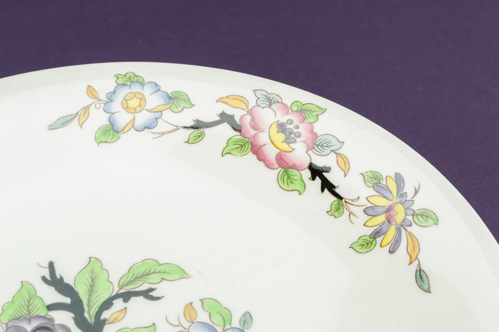 Art Deco pottery cake stand