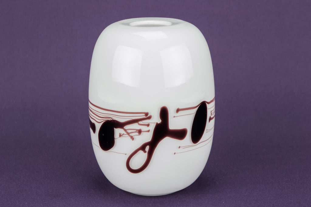 Small glass vase