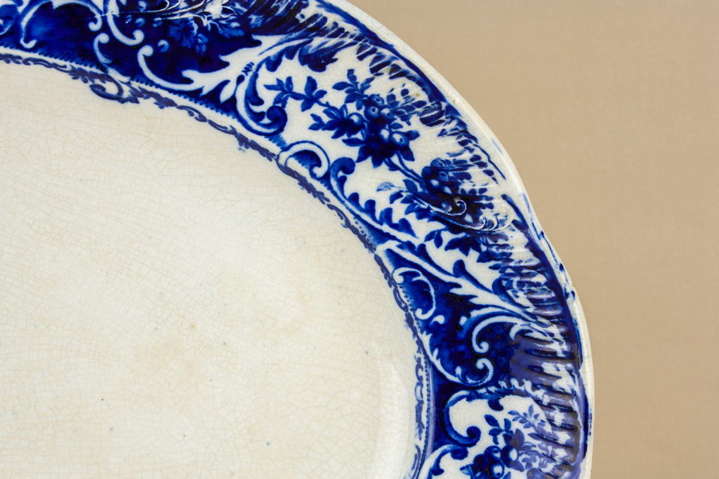 Art Nouveau pottery platter