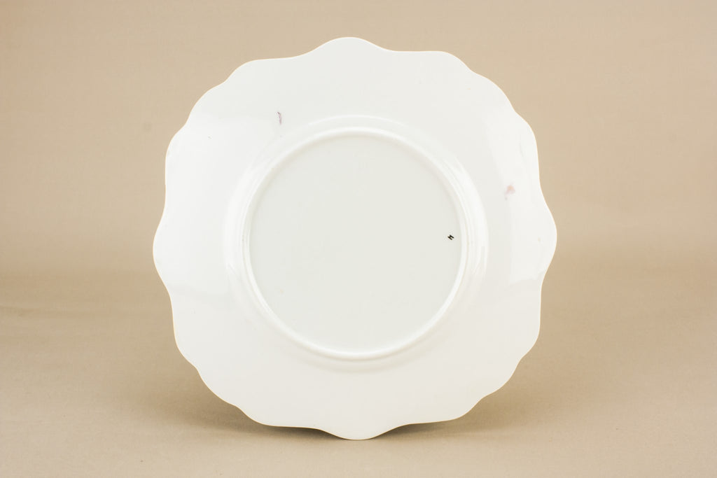 Art Deco bone china cake plate