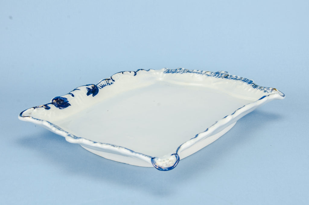 Blue and white cheese dish