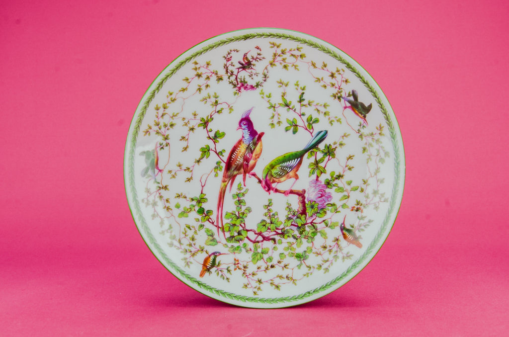 Decorative plate with birds