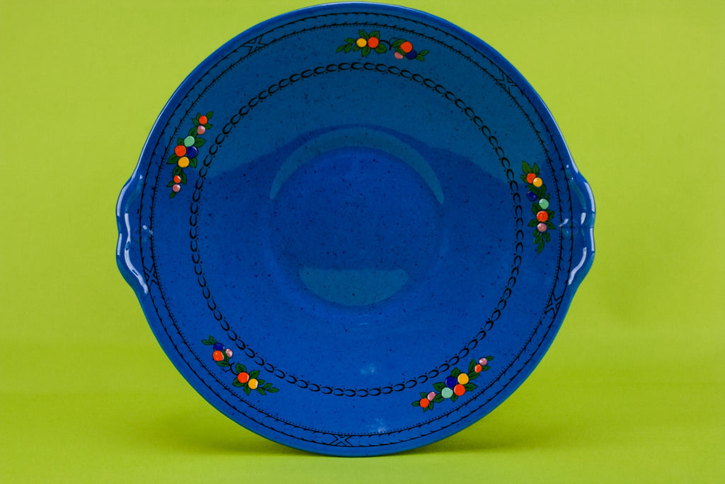 Art Deco blue tea set