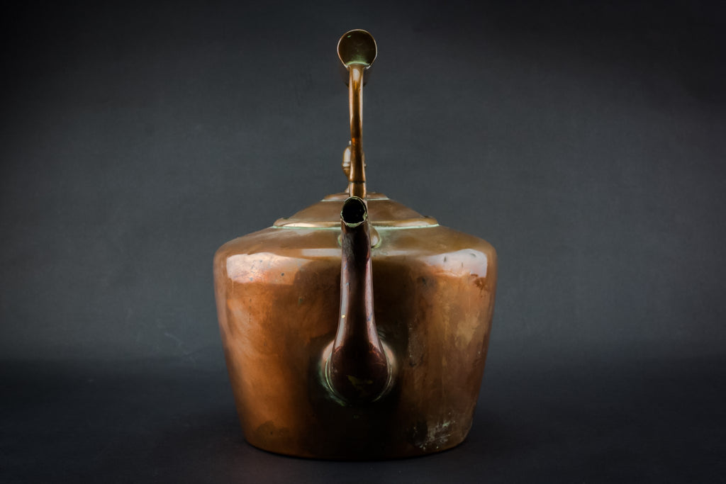 Copper Victorian kettle