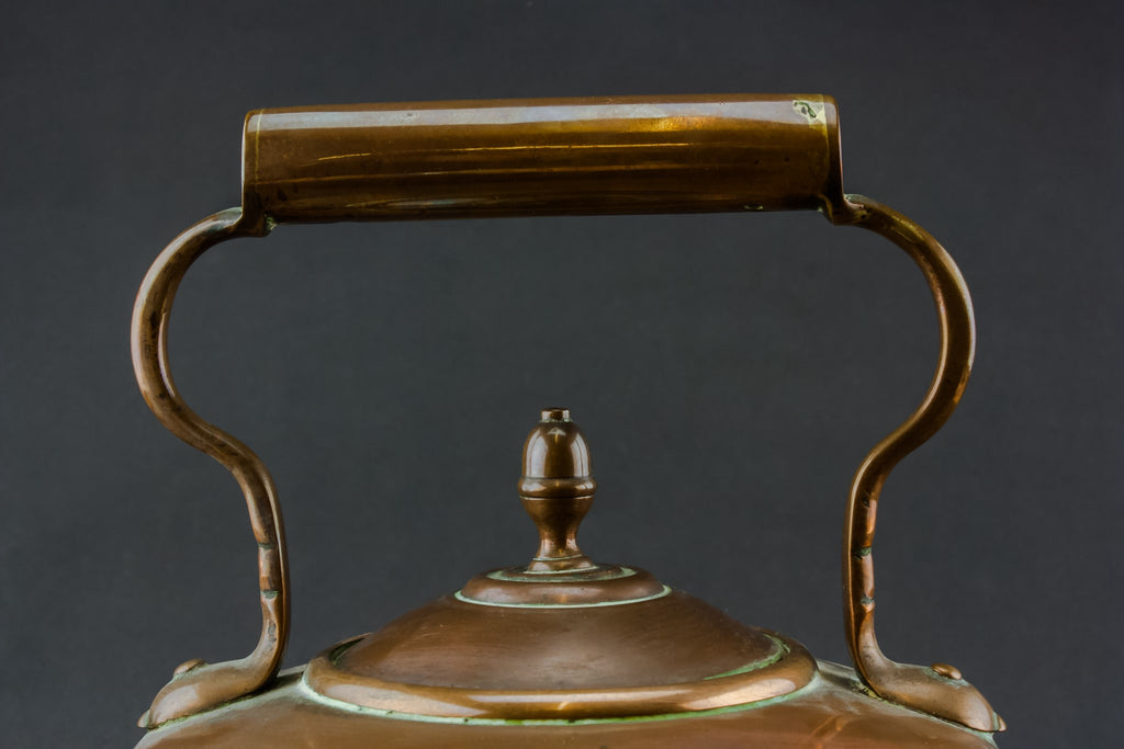 Copper Victorian kettle