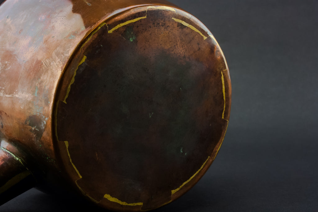 Copper Victorian kettle