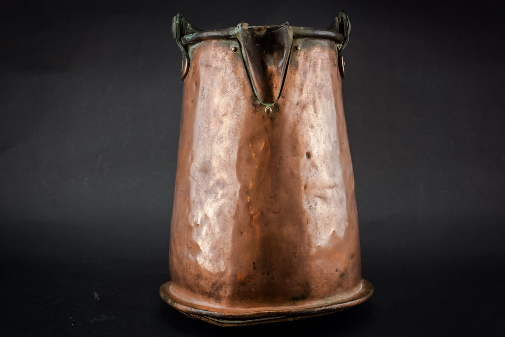 Copper Victorian bucket