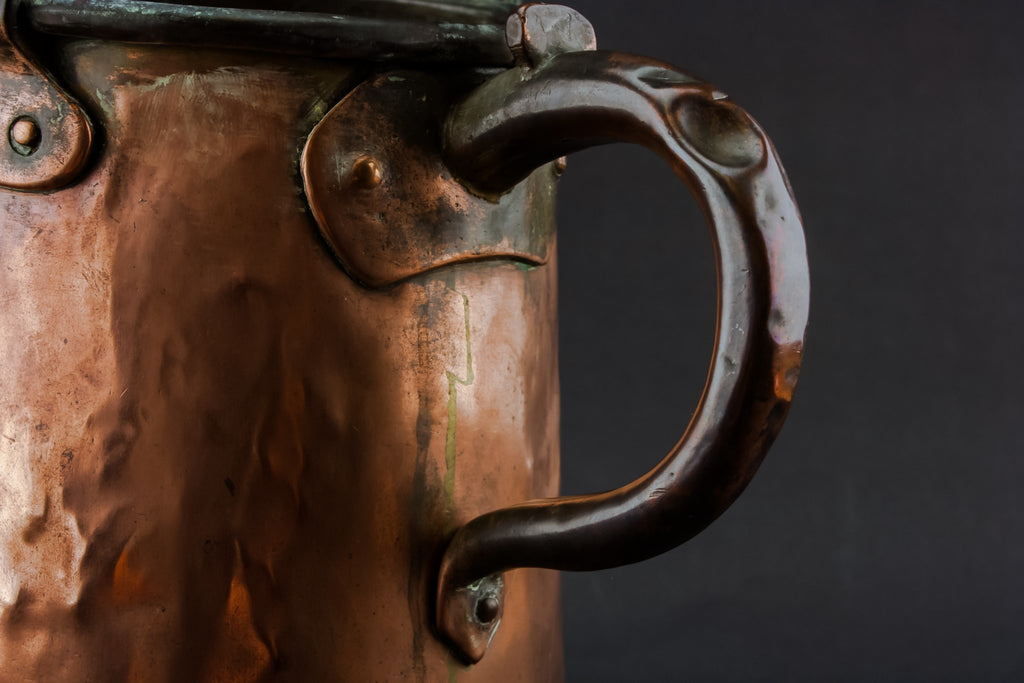 Copper Victorian bucket