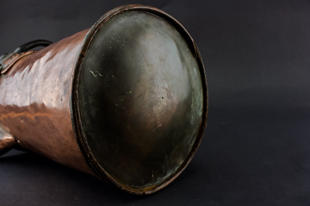 Copper Victorian bucket