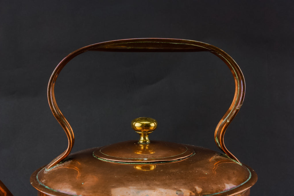 Large copper kettle