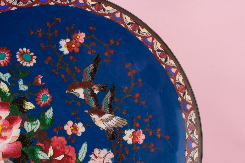 Japanese cloisonne bowl