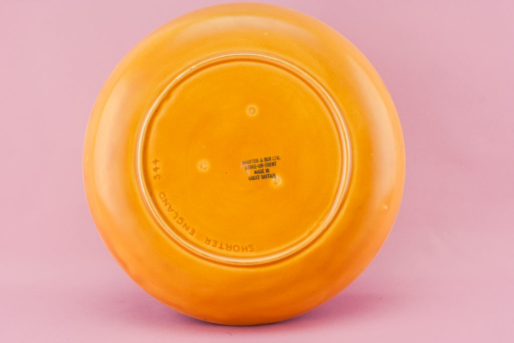 Art Deco pottery serving dish