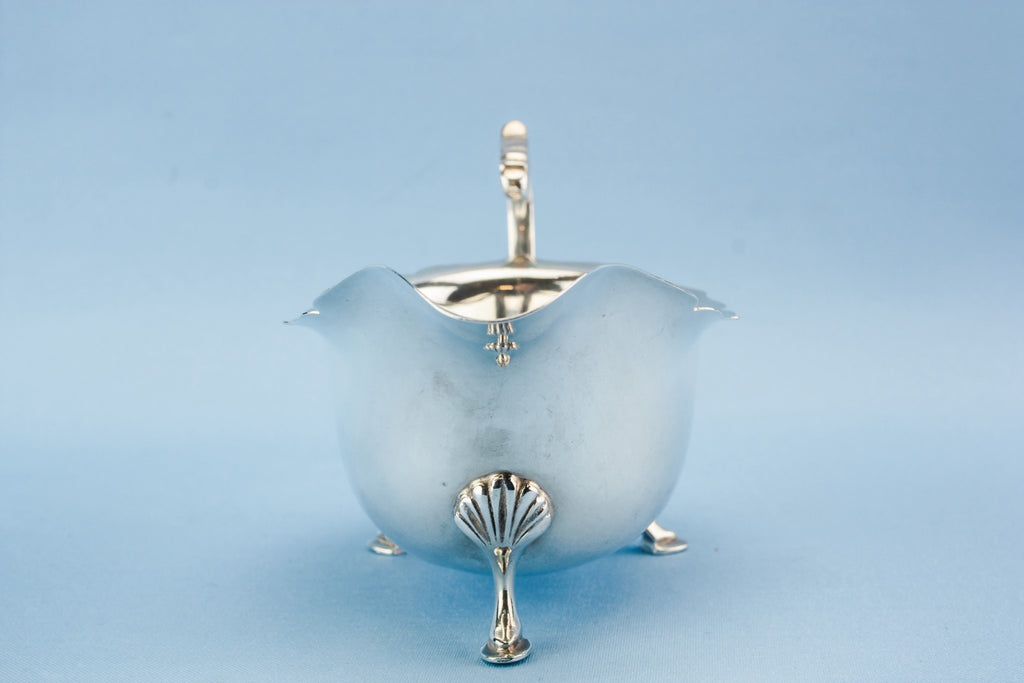 Silver gravy boat