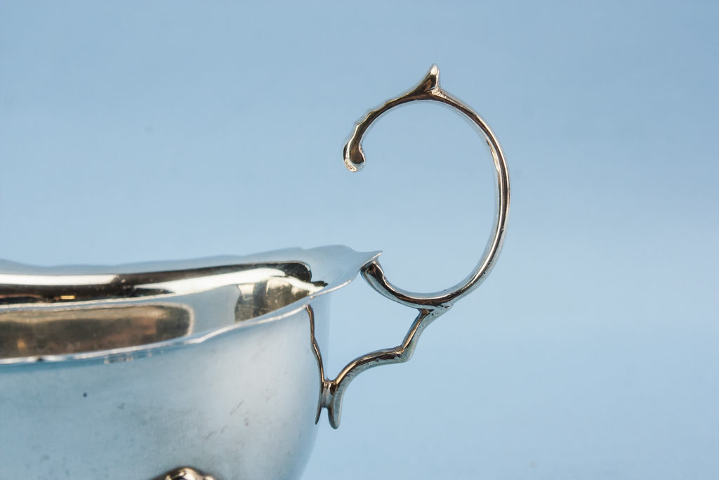 Silver gravy boat