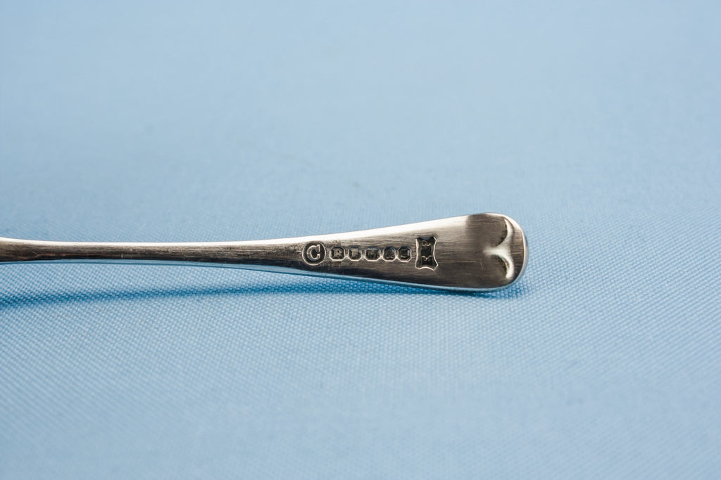 Silver condiment pot