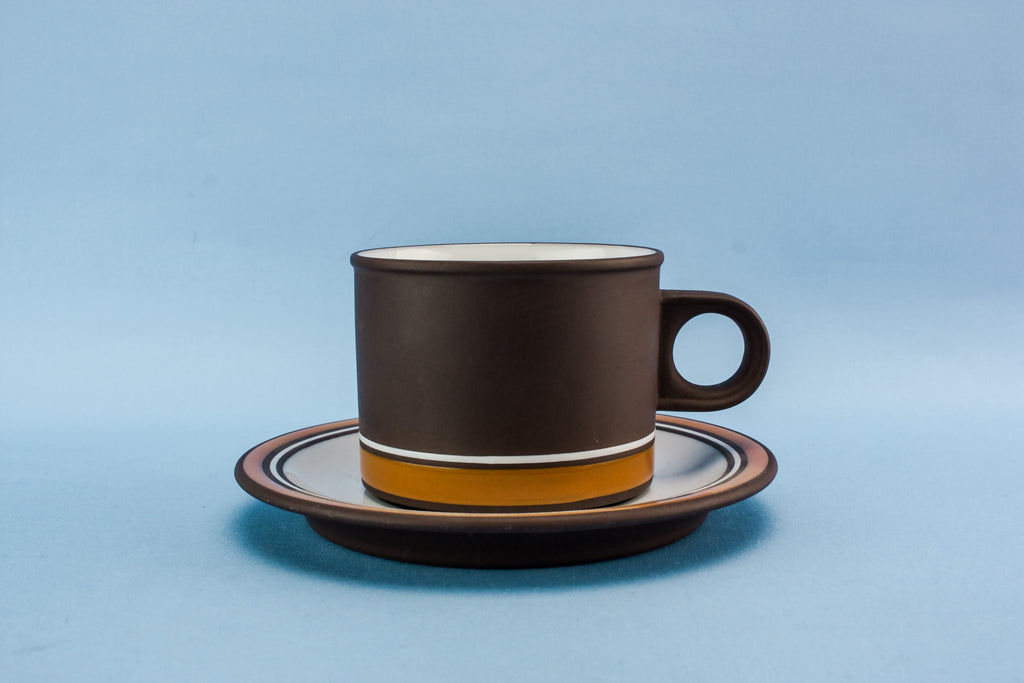 Pottery tea set for six