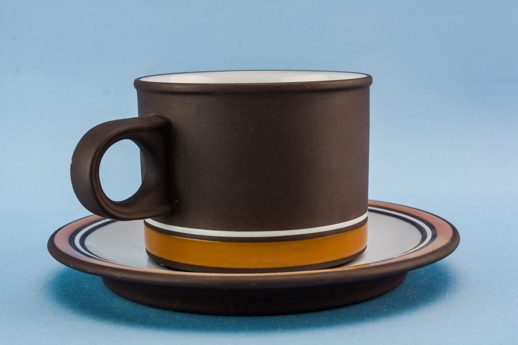 Pottery tea set for six