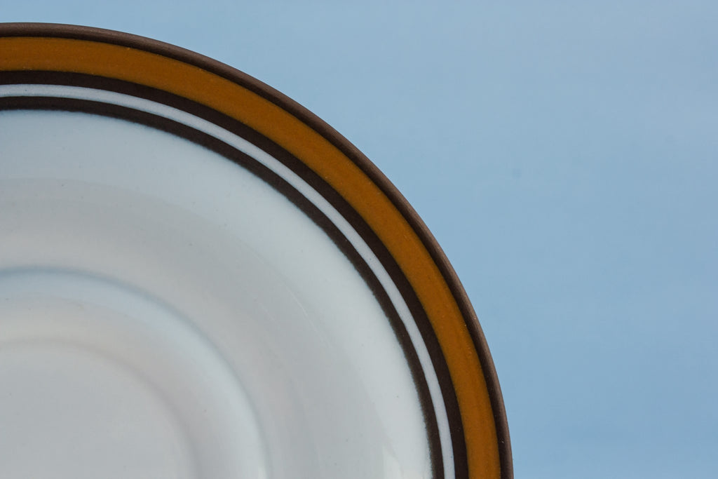 Pottery tea set for six