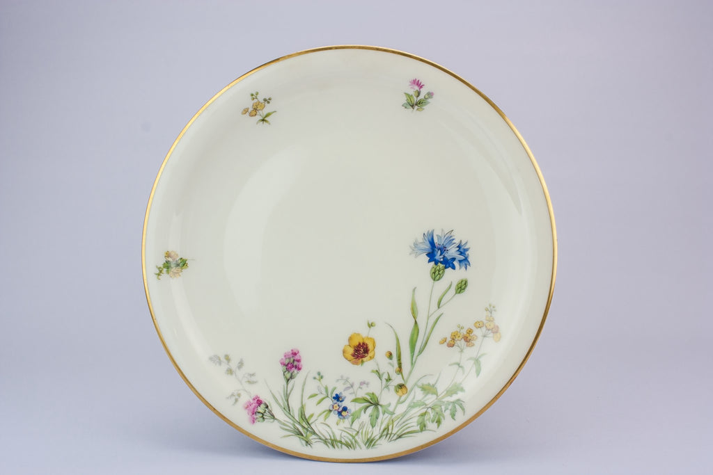 6 medium porcelain plates