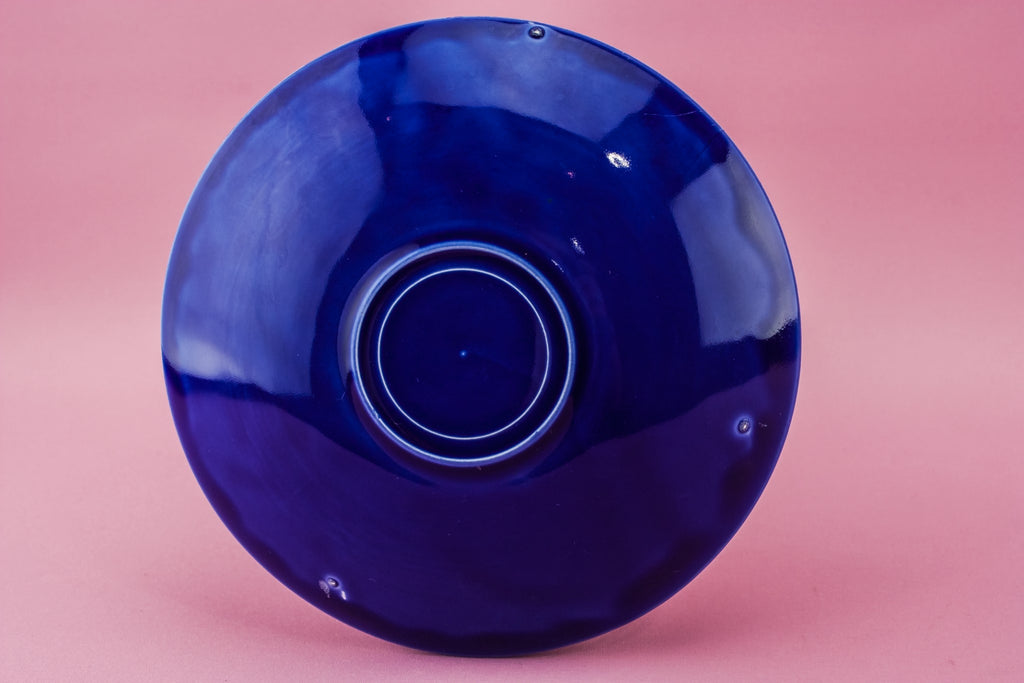 Blue tea set for four
