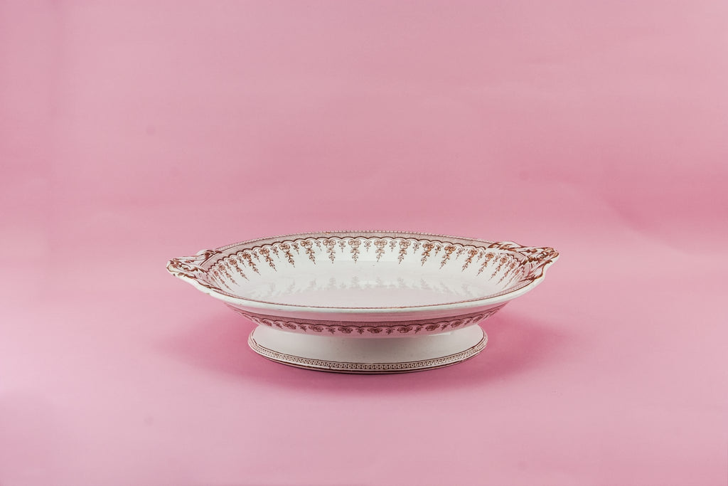Pottery serving bowl