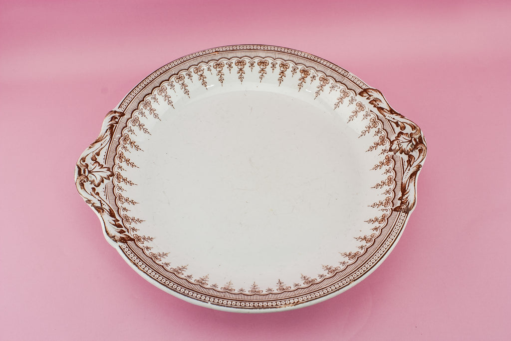 Pottery serving bowl
