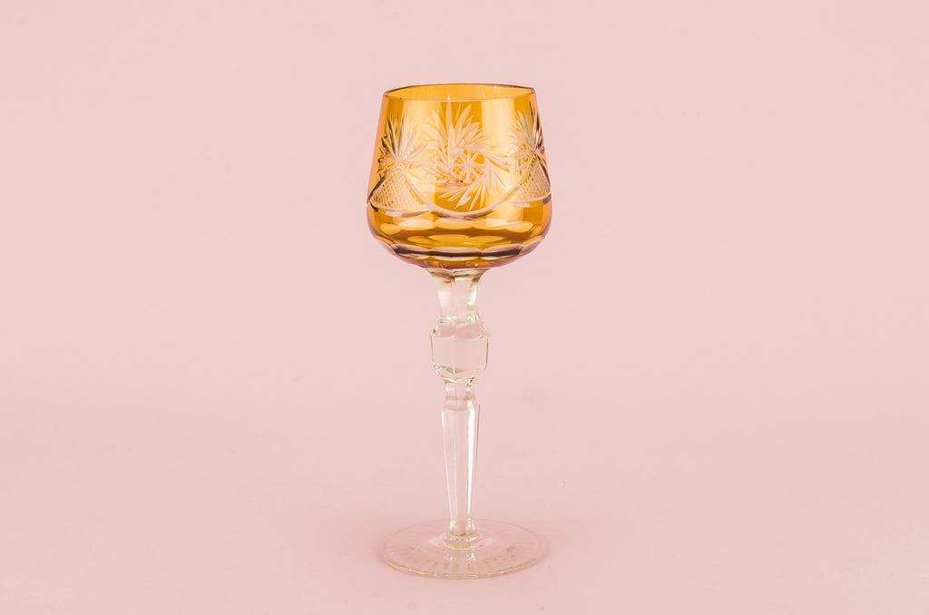 6 large wine glasses