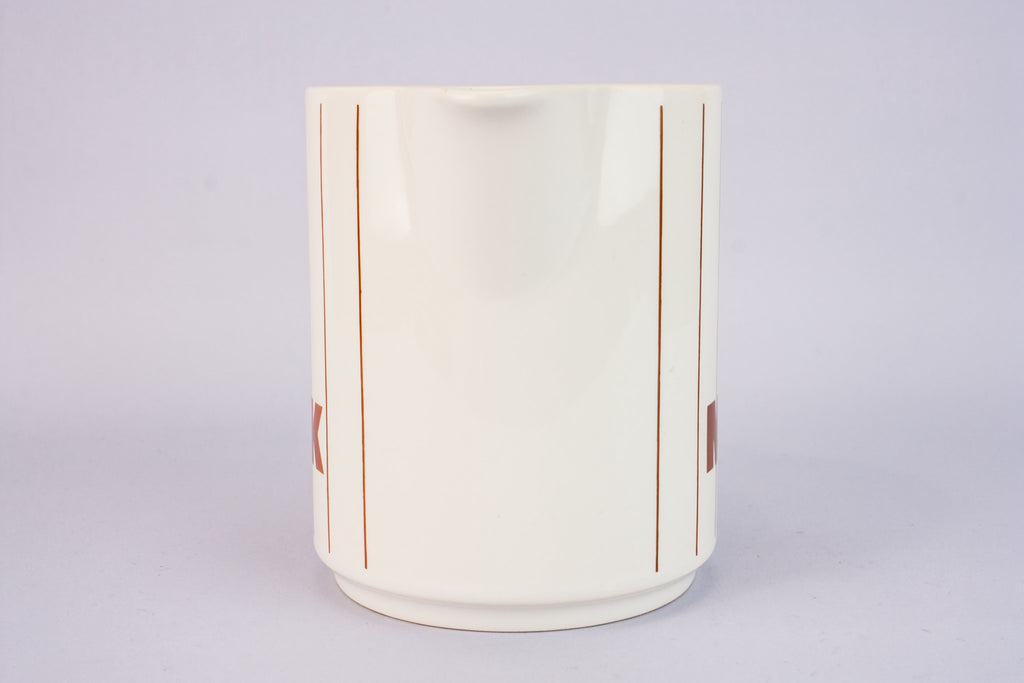 Modernist pottery creamer