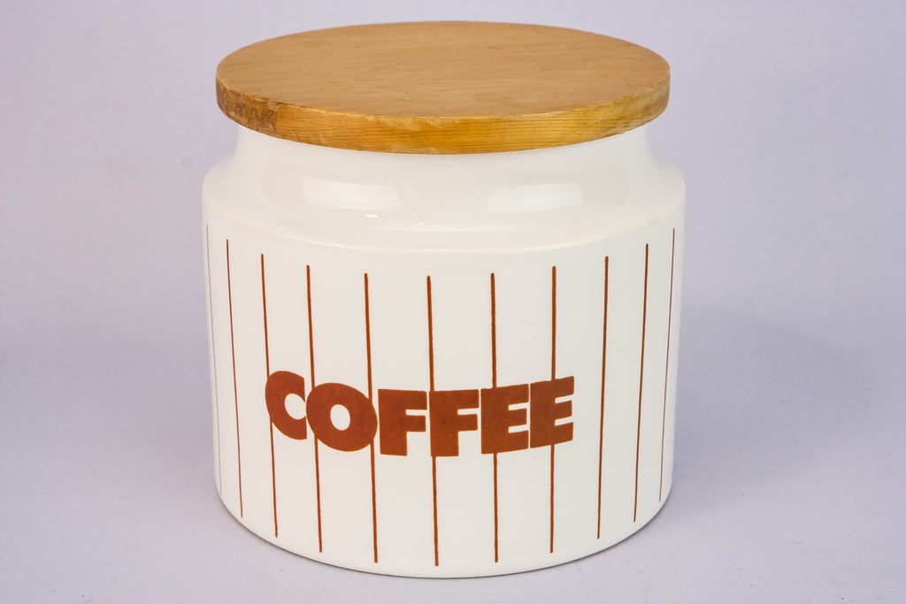 Modernist coffee jar