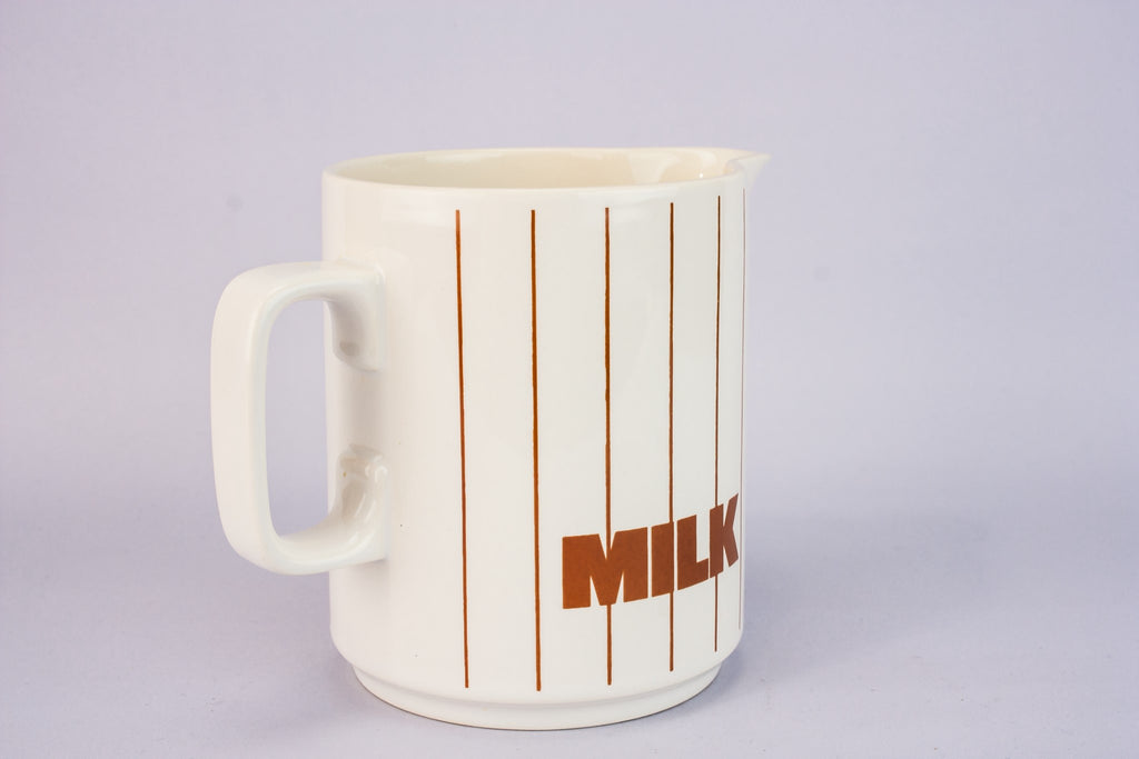 Modernist pottery creamer