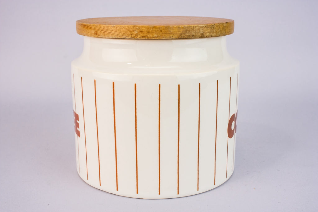 Modernist coffee jar