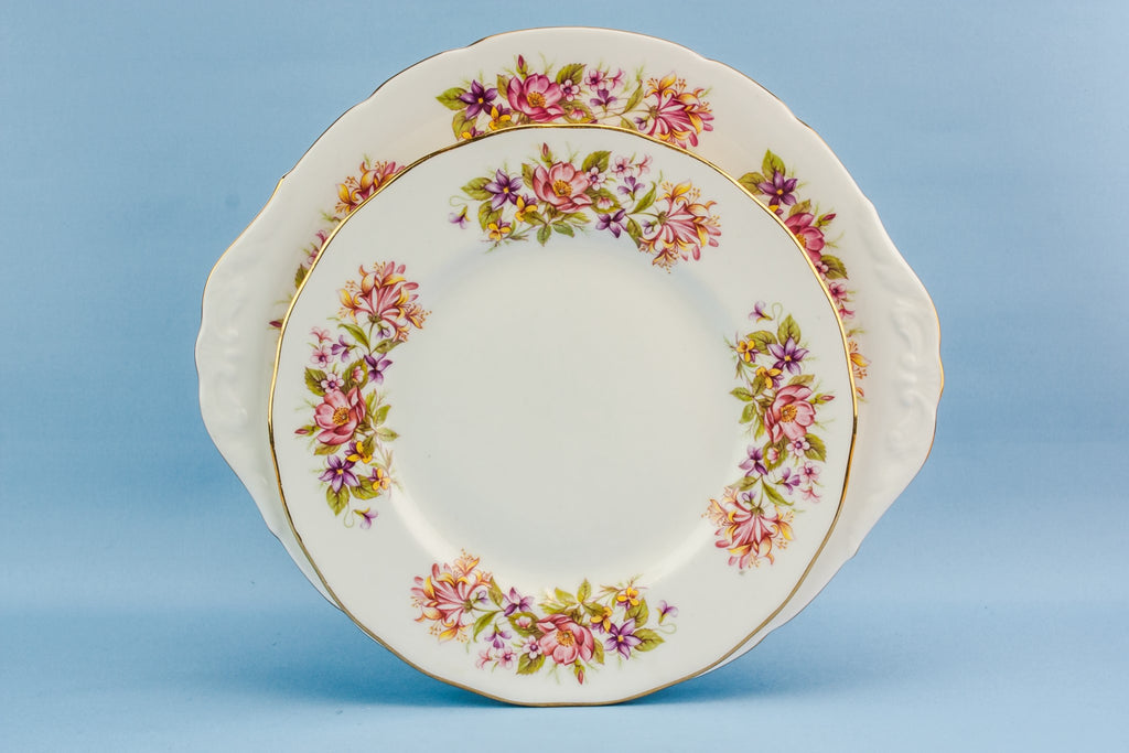 Bone china tea set for six