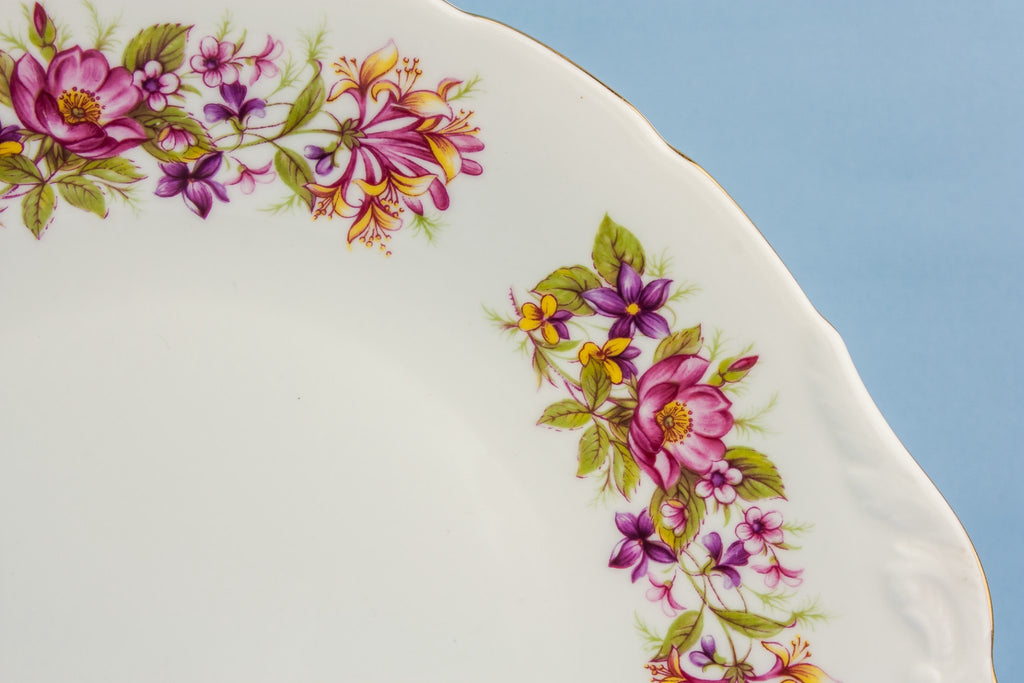 Bone china tea set for six