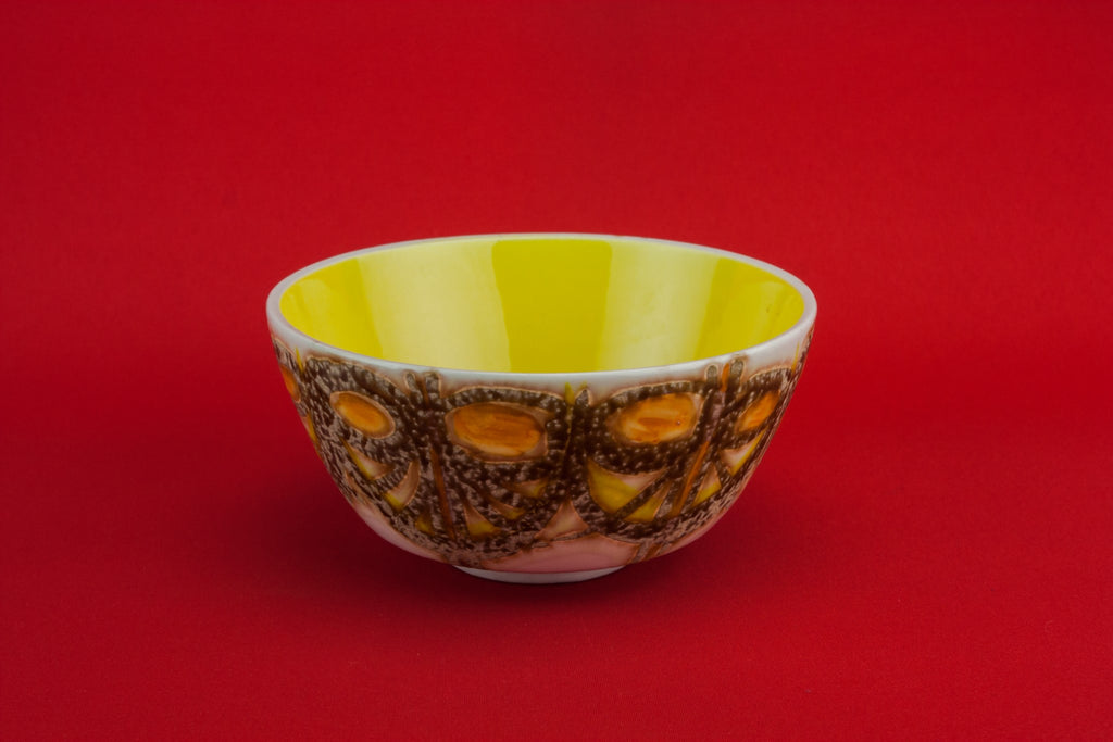 Modernist pottery serving bowl
