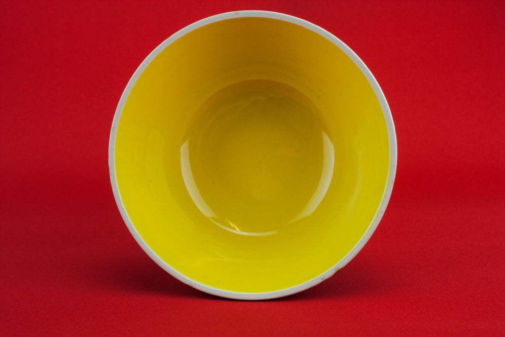 Modernist pottery serving bowl
