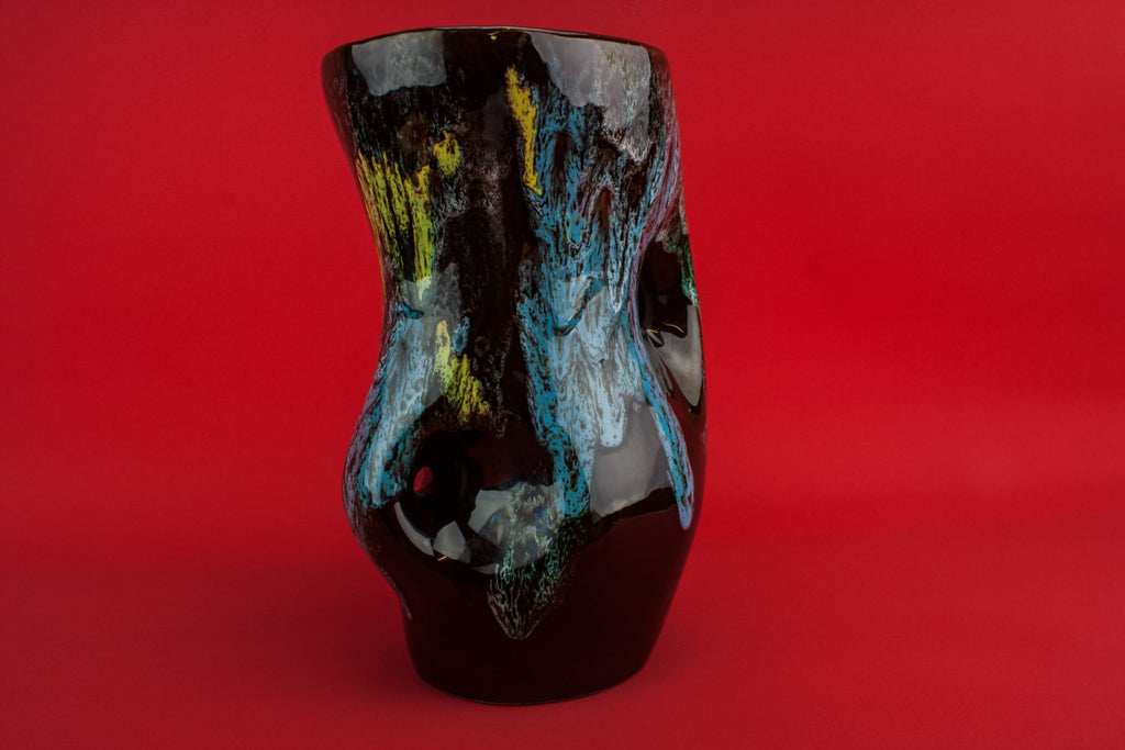 Vallauris pottery vase