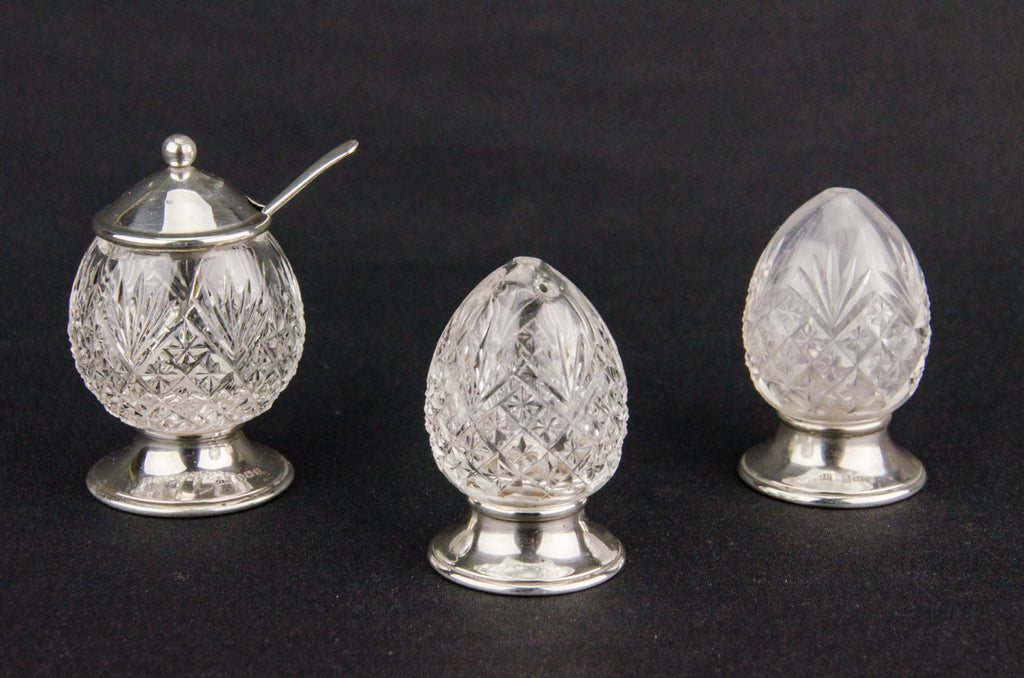 Salt and pepper shakers set