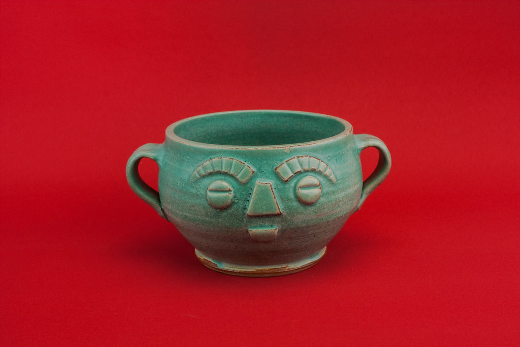 Modernist pottery bowl