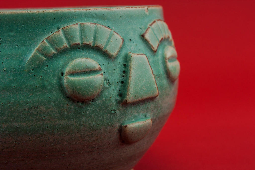 Modernist pottery bowl
