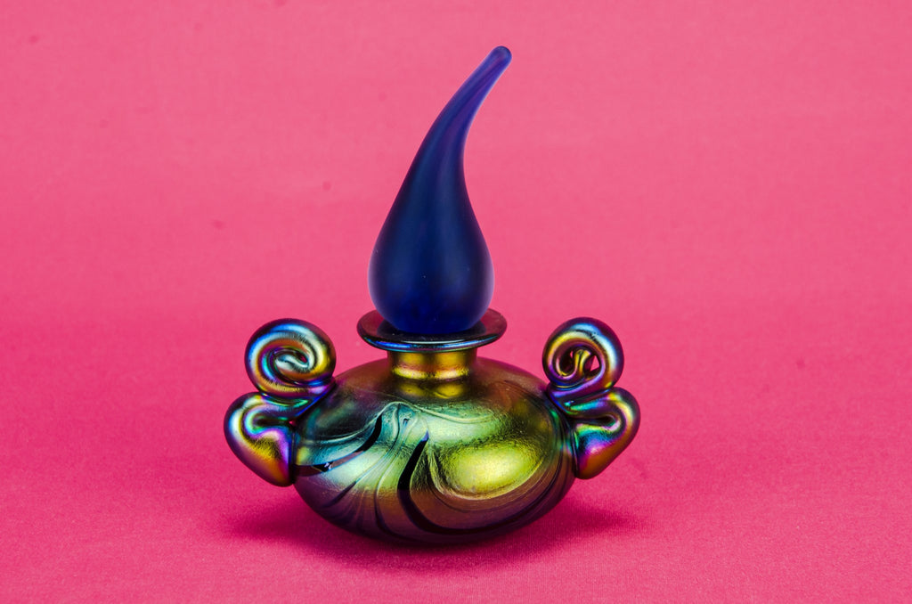 Modernist glass bowl