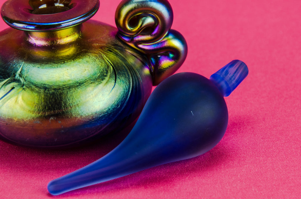 Modernist glass bowl