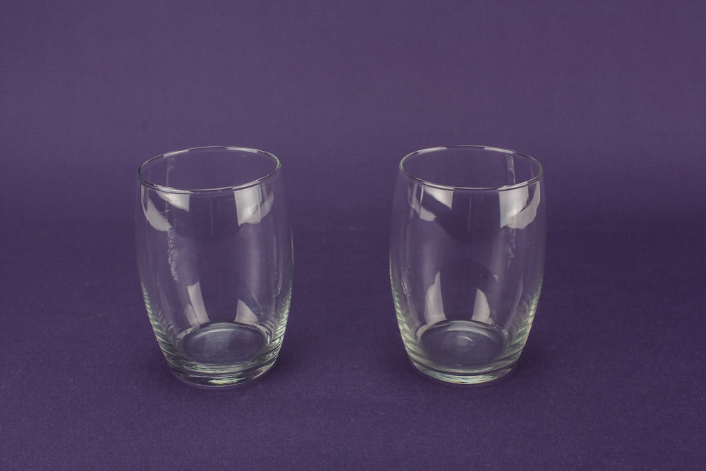 6 medium water glasses