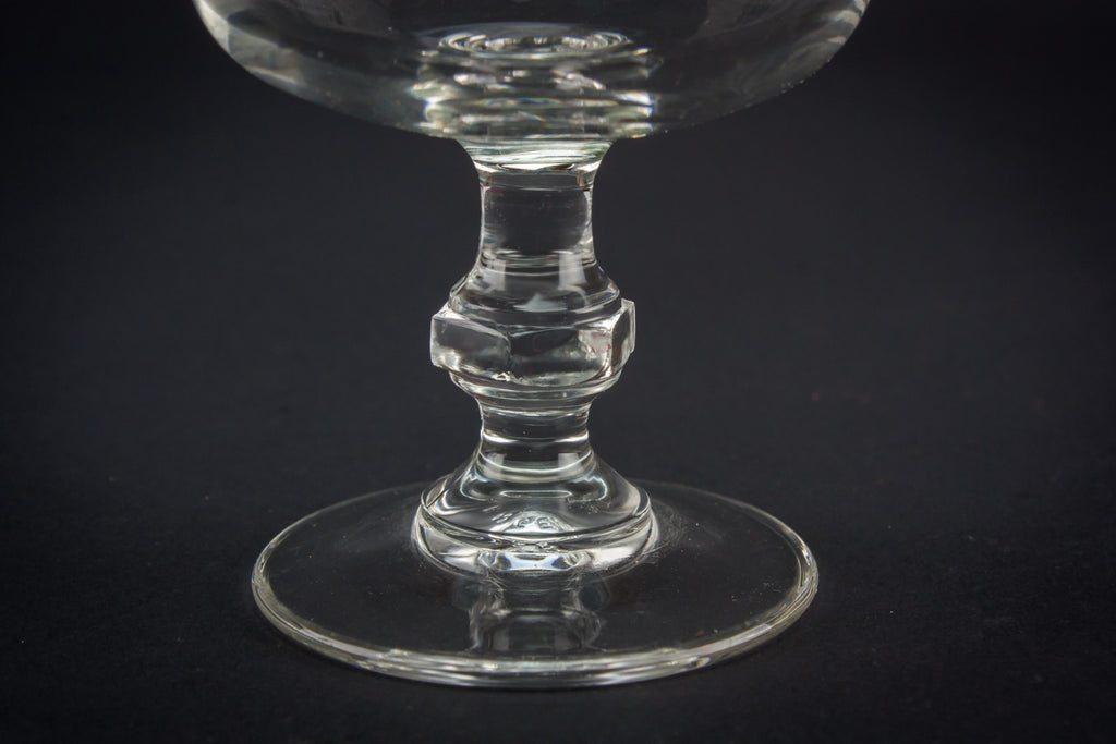 5 crystal wine glasses