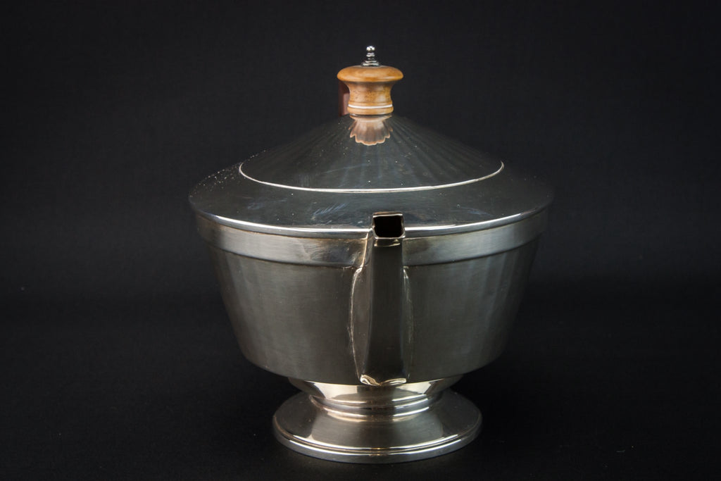Art Deco silver tea set