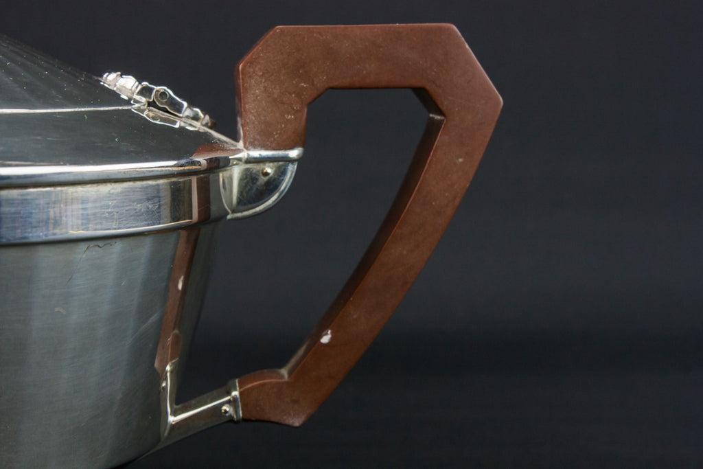 Art Deco silver tea set